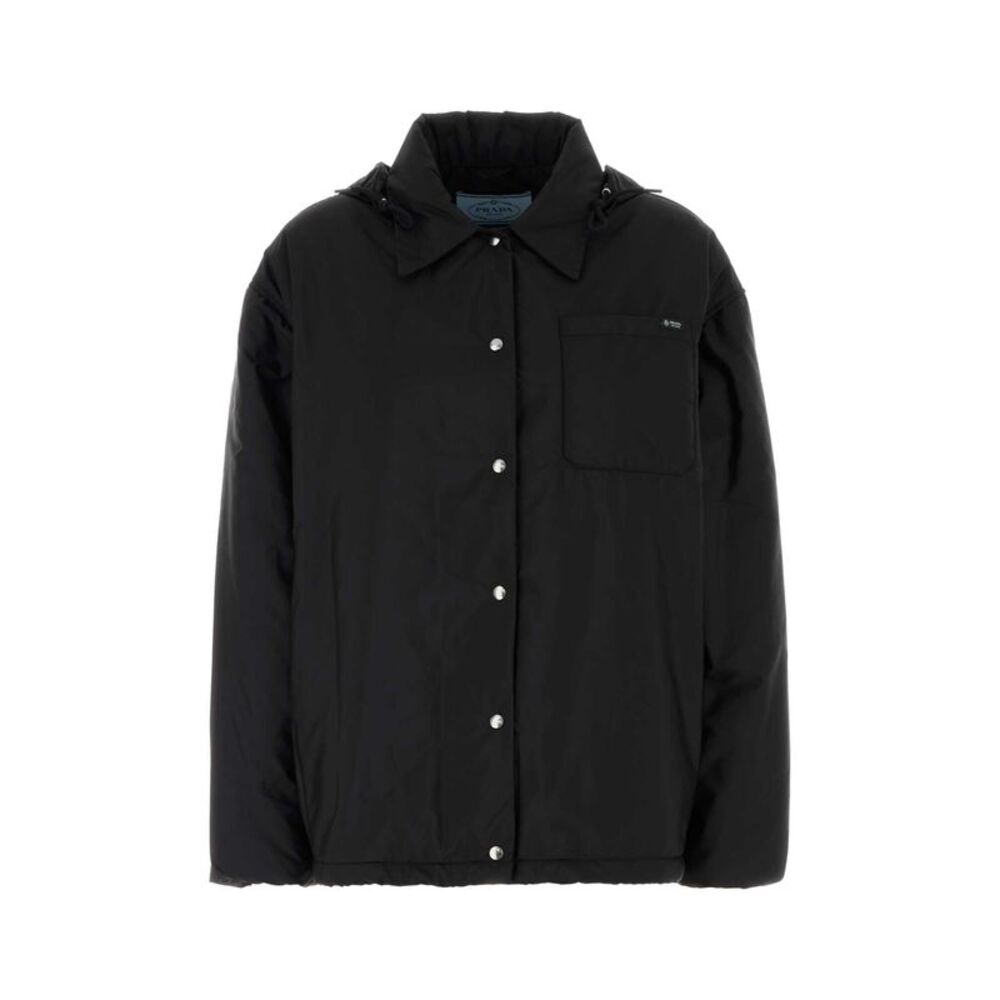 Prada Women Black Re-Nylon Padded Jacket